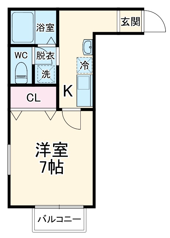 キャメル草加吉町の間取り