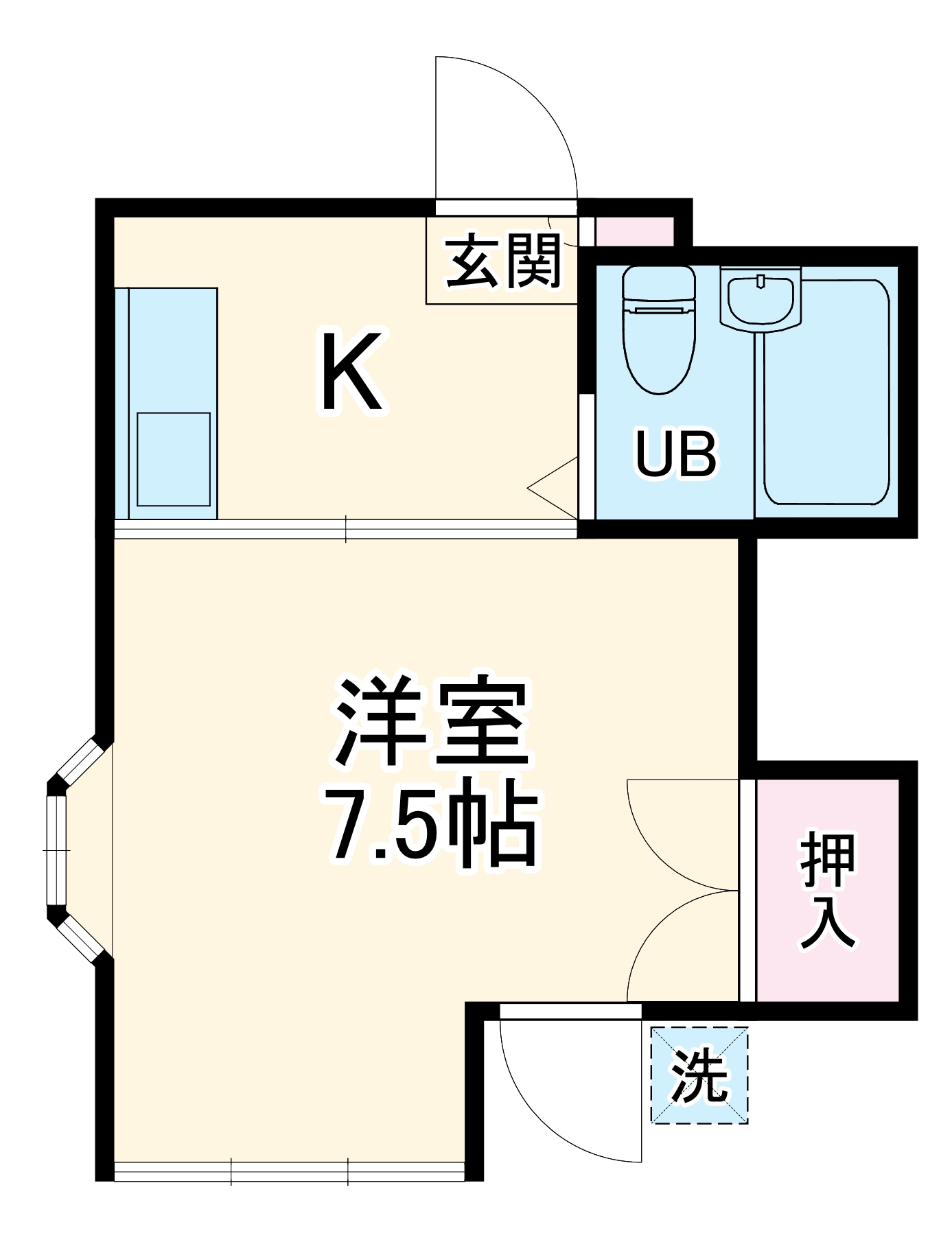 ダイキョウマンション第1の間取り
