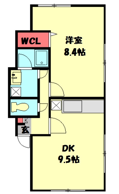 エース薬円台の間取り