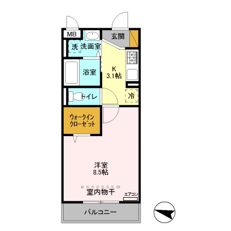 エポックの間取り