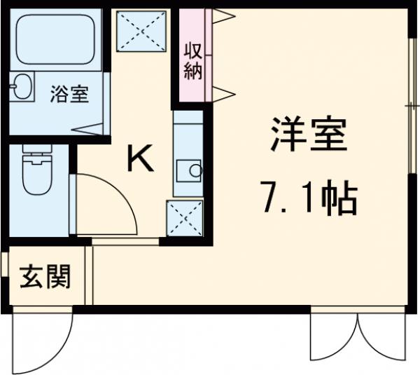 TOMS-K HOUSEの間取り