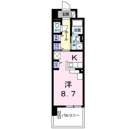 フォルトゥーナ　コンテの間取り