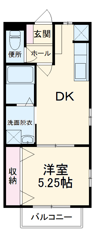 グッディ山之手の間取り
