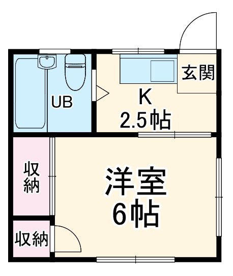メゾンドケイ東林間の間取り