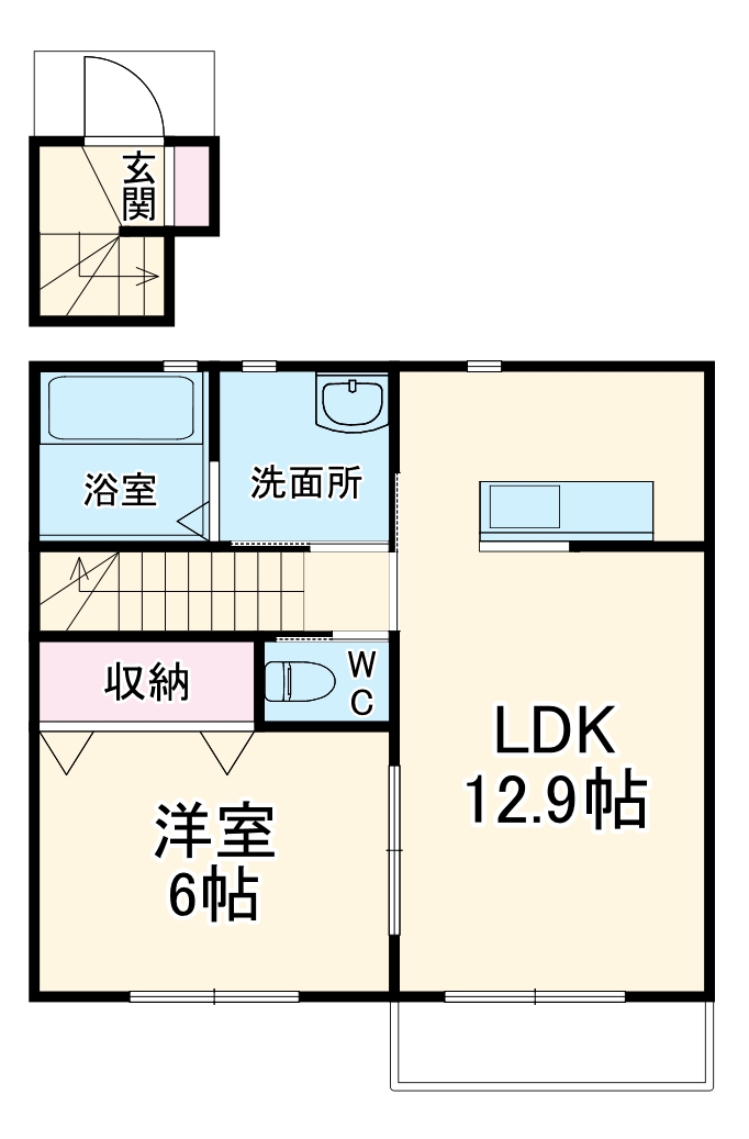 グレースコートの間取り