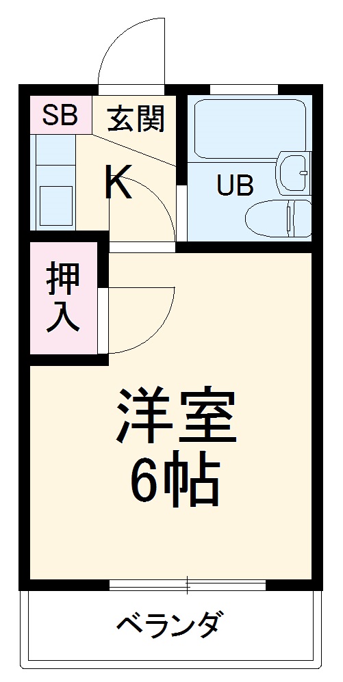 レインボープラザの間取り