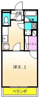 アルエット ラフィネの間取り