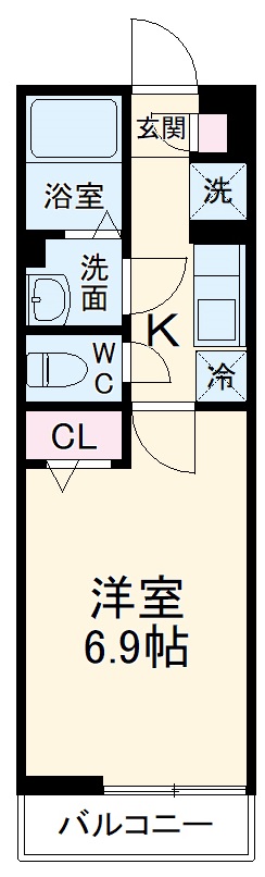 リブリ・ミラージュの間取り