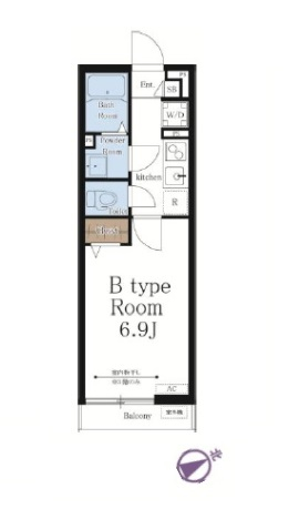 リブリ・ミラージュの間取り