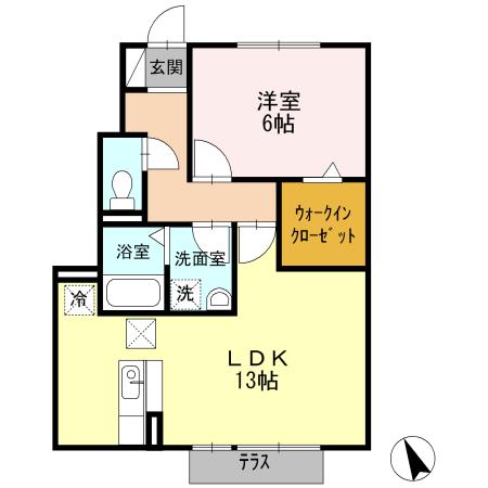 ソラーレの間取り