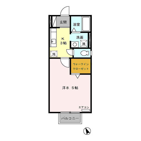 サンフラワーの間取り