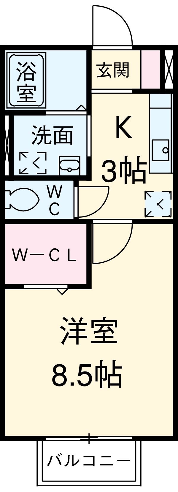 サンフラワーの間取り