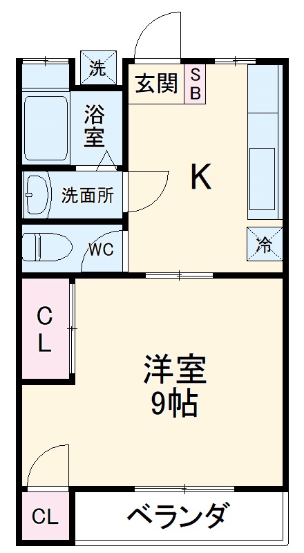 ラ・カーメルの間取り