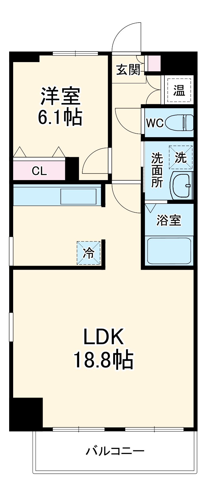 Casa VERDEの間取り