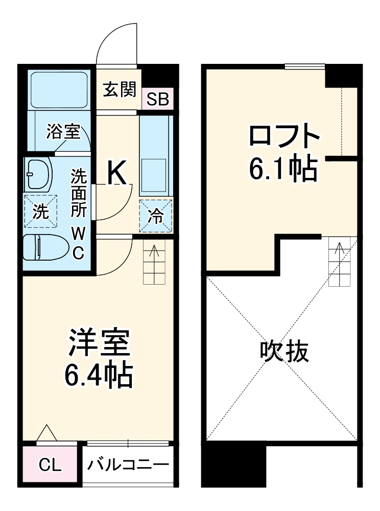 サヴォイ東林間の間取り