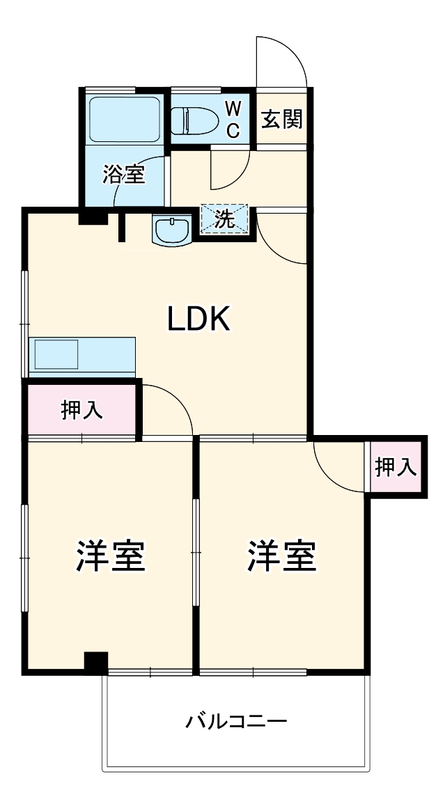 伊藤ビルの間取り