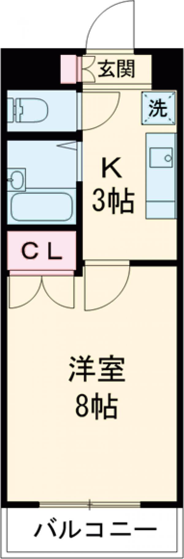リュミエ府中の間取り