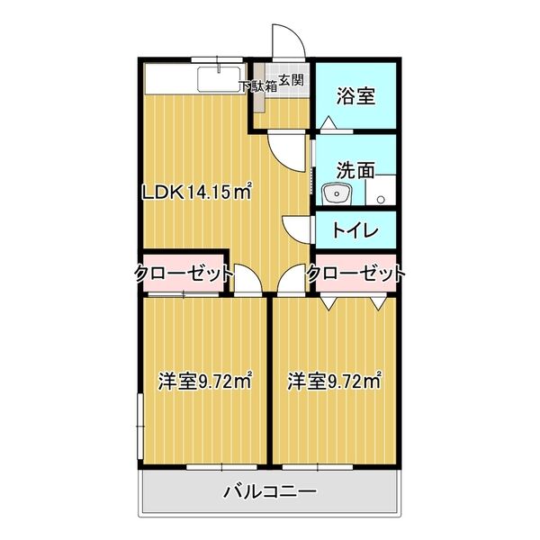 キャッスルパークの間取り