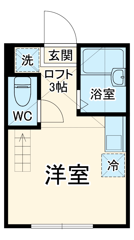 プライムテラス南林間Ⅲの間取り