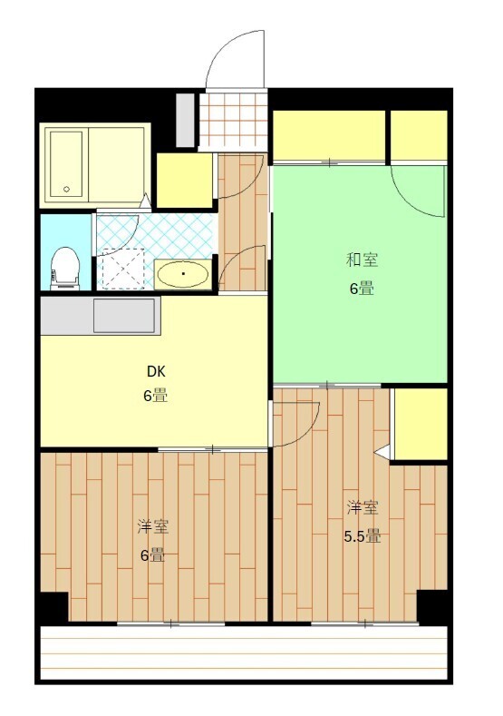 サンハイム古木の間取り