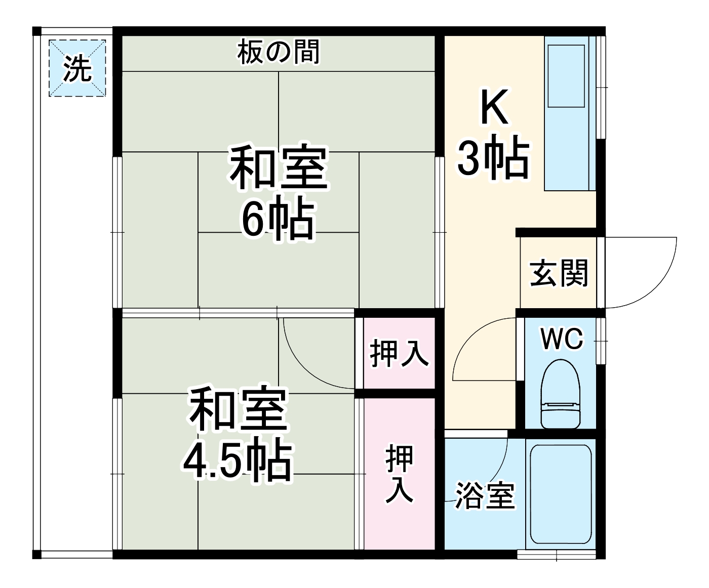 ダイヤハウスの間取り