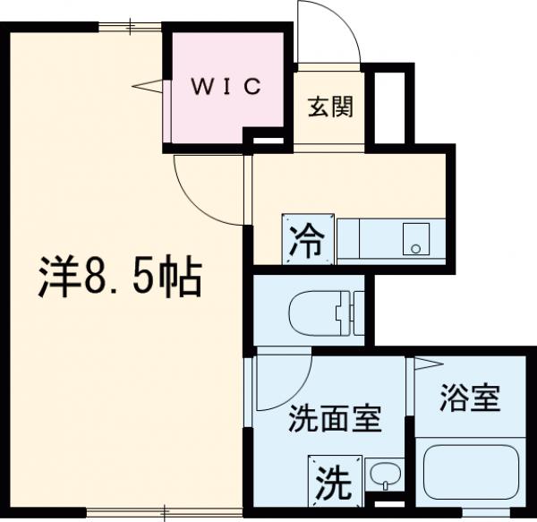 メルヴェーユの間取り