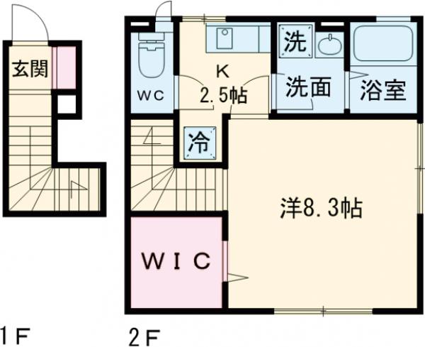 メルヴェーユの間取り