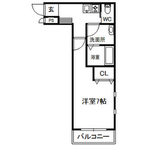 CASA松原の間取り