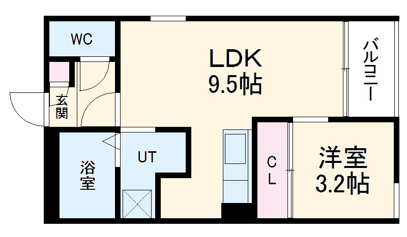 REGALEST FELICEの間取り