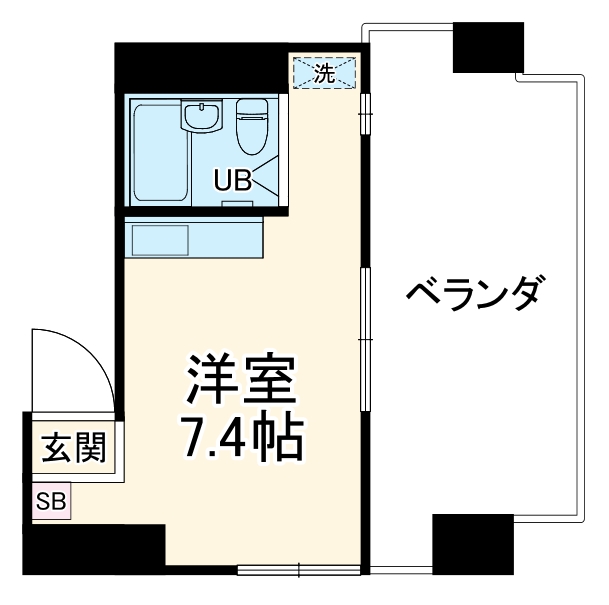 AMOUR名駅の間取り