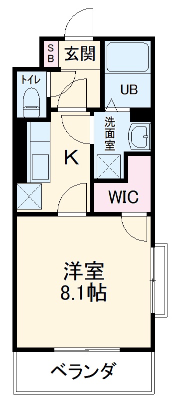 ブロッサムの間取り