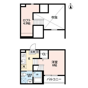 ルミエールSの間取り