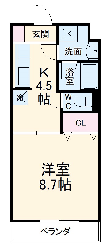 ルミナリエ129の間取り