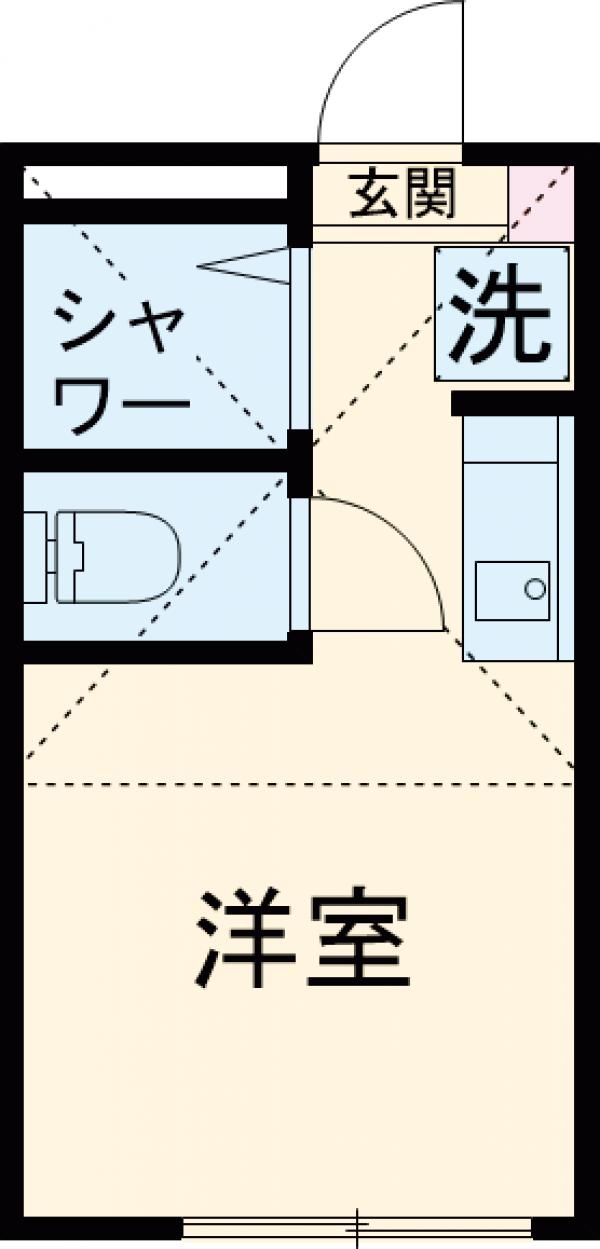 アミティエ東小岩の間取り