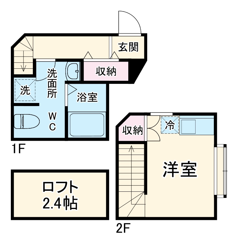HillTop杉田の間取り