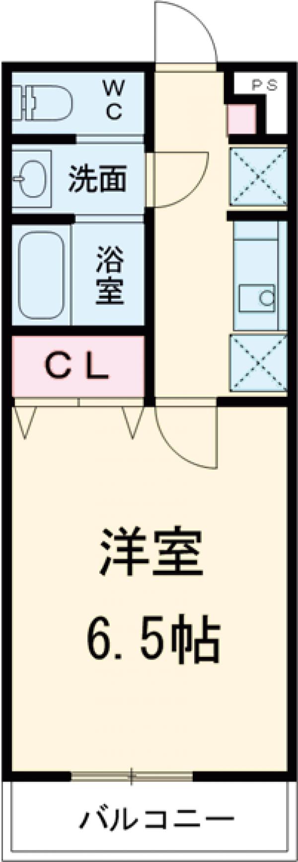 パインテール千成の間取り