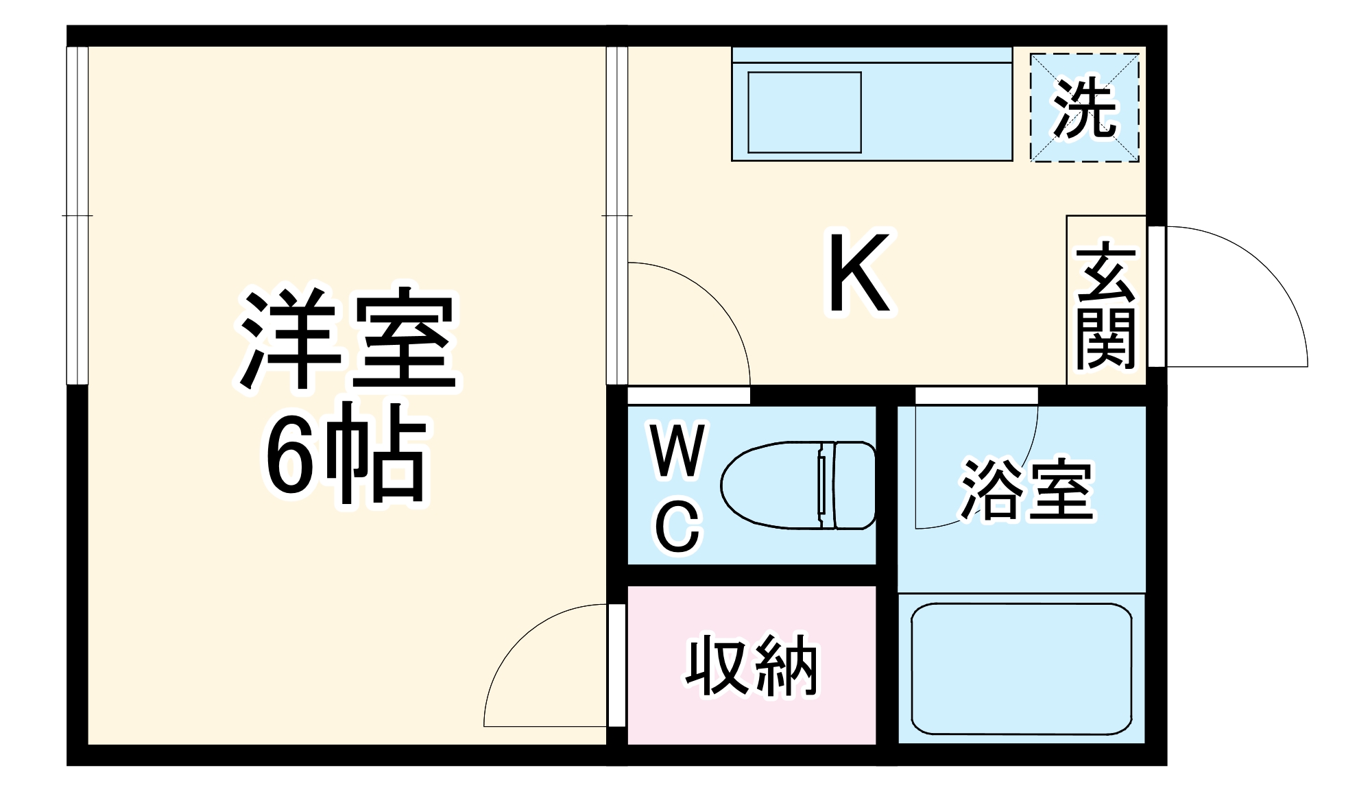 フェルマータの間取り