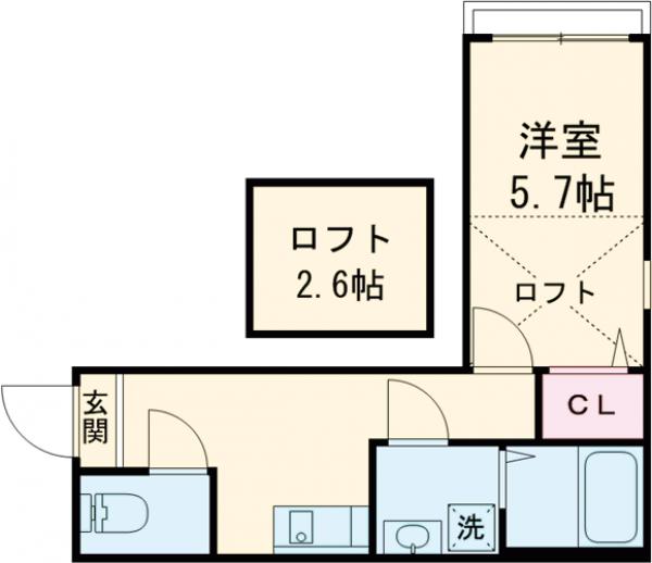 キチーム綾瀬の間取り