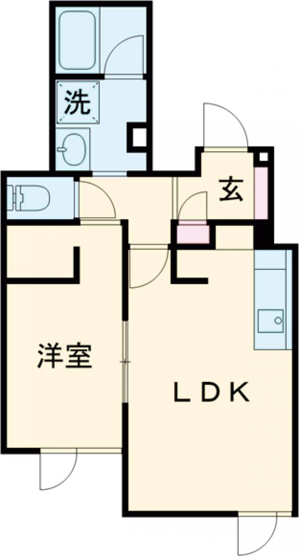 アリュイッテ青井の間取り