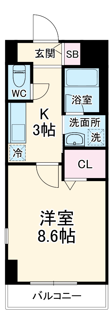 プリムヴェールの間取り
