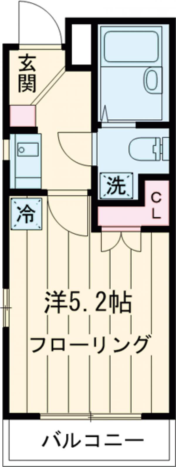 ペガサスビル（堀切４丁目）・301号室の間取り