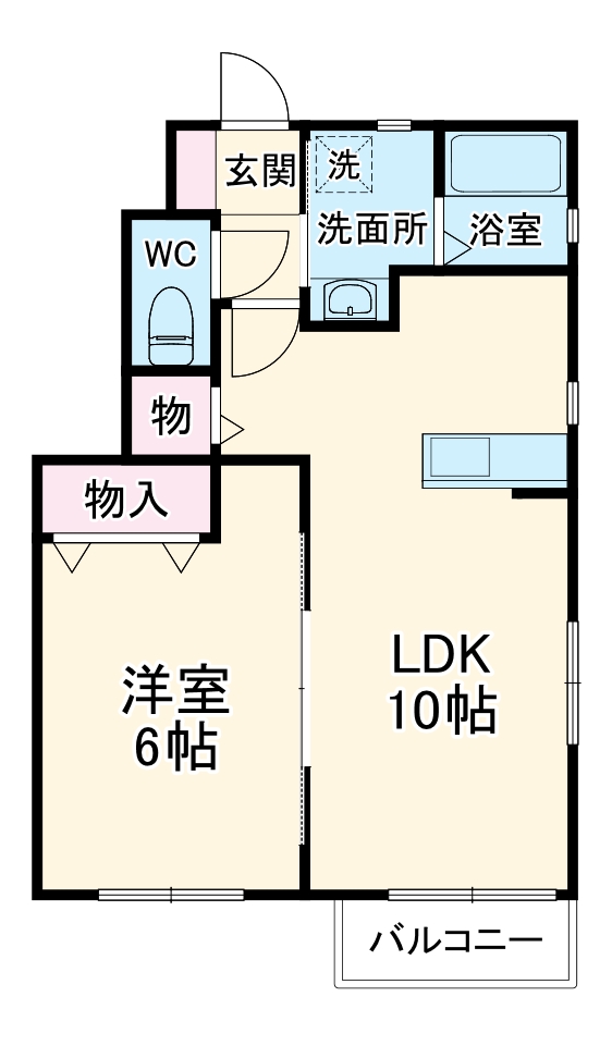 Le clair (ル・クレール)の間取り