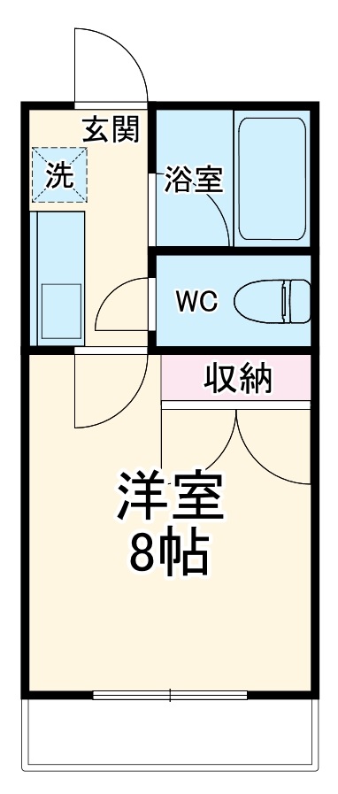 パレス志津の間取り