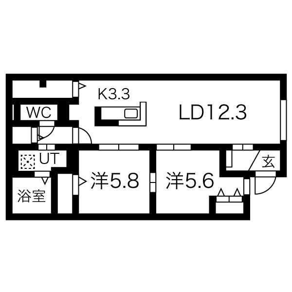 ラシーネ本陣の間取り