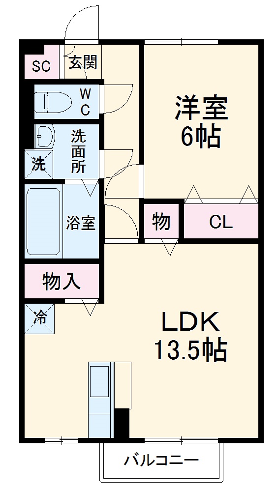 セレッソの間取り