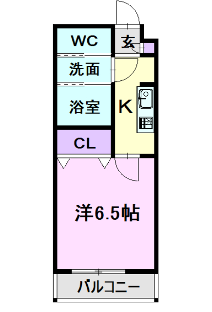 ラ シャルール千成の間取り