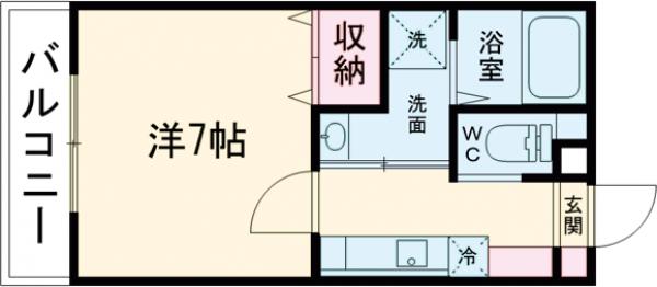 サンルーフ綾瀬の間取り