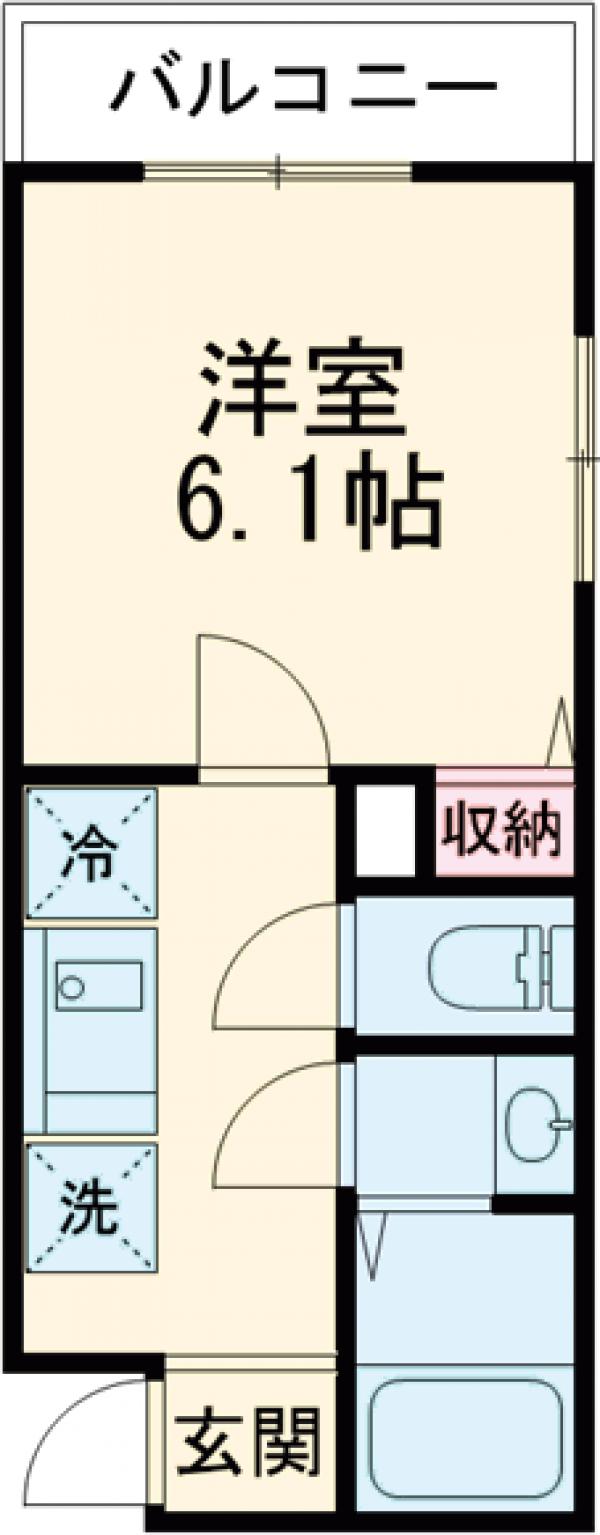 プチトレゾール小菅の間取り