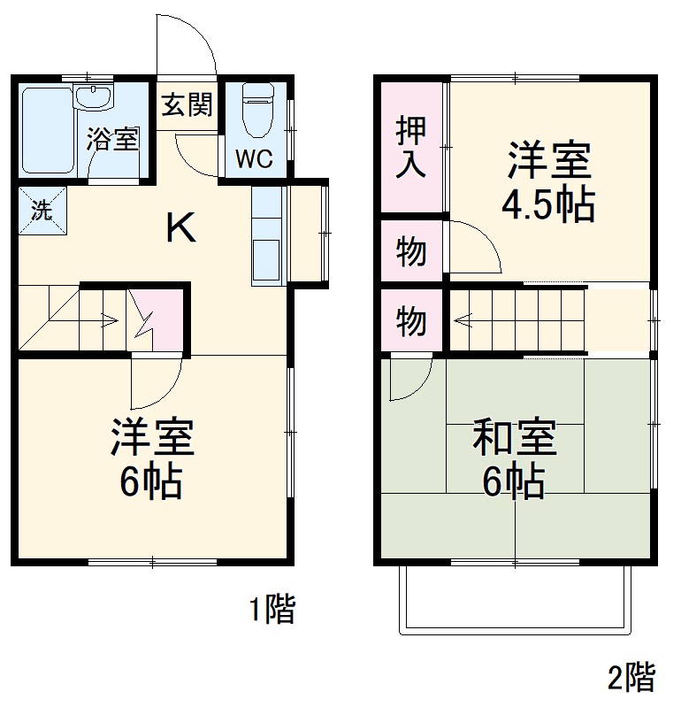 エスポワールの間取り