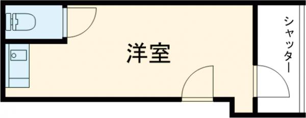 クレドハイツ小岩の間取り